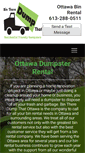 Mobile Screenshot of ottawabinrental.com